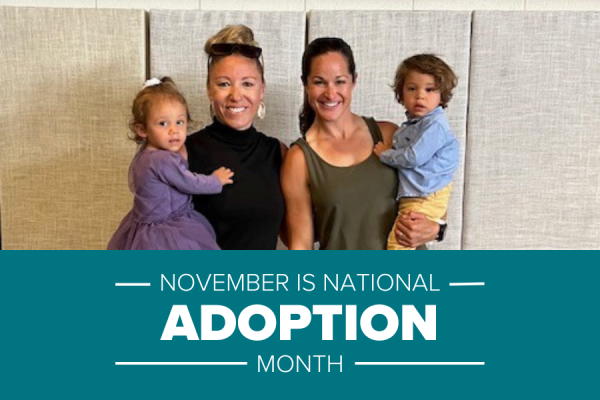 Adoption Month 2024 graphic